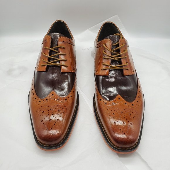 STACY ADAMS Men's Tinsley Wingtip Lace-Up Oxford | 11.5 | NWOB - Picture 1 of 16